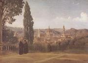 Jean Baptiste Camille  Corot Florence (mk11) oil painting